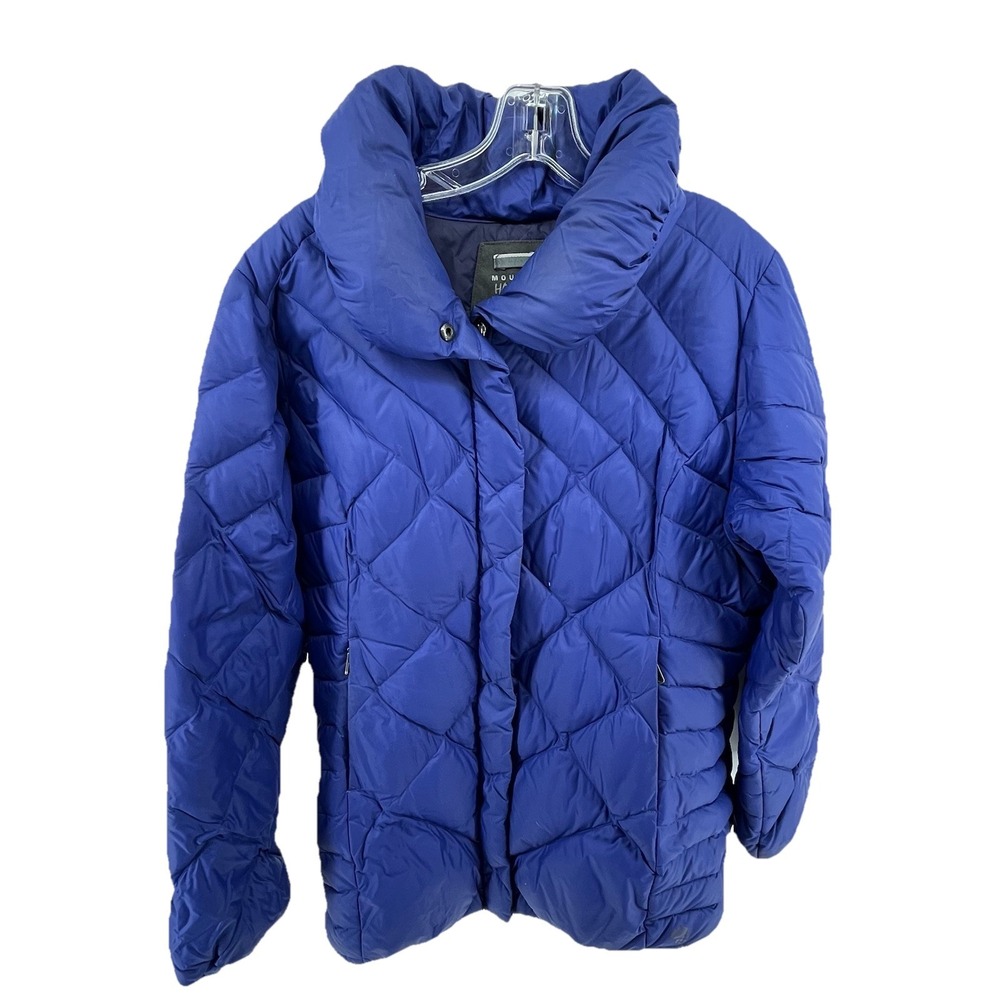 Mountain Hardwear Down Parka Women's Large Purple‎ Winter Puffer Jacket